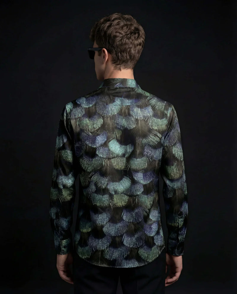 Viper Void Premium Iridescent Cotton Shirt