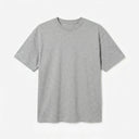 Premium Cotton Relaxed T-Shirt Grey CLAZZEY