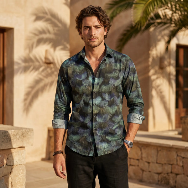 Viper Void Premium Iridescent Cotton Shirt