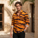 Krakatoa Amber Premium Tiger Cotton Shirt CLAZZEY