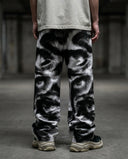 Noir Visage Wide Leg Trousers CLAZZEY