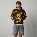 Inferno Dragon Signature Baggy Hoodie CLAZZEY