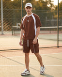 Terra Brown Heavyweight Tech-Terry Co-ord Set CLAZZEY
