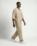 Sandstorm Tactical Crush-Nylon Zip Co-ord Set CLAZZEY