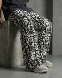 Urban Calligraphy Wide Leg Trousers CLAZZEY