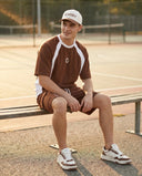 Terra Brown Heavyweight Tech-Terry Co-ord Set CLAZZEY