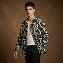 Graphic Illusion Luxury Tapestry Overshirt CLAZZEY