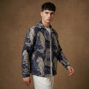 Leopard’s Lair Luxury Tapestry Overshirt CLAZZEY