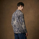 Navy Nebula Luxury Tapestry Overshirt CLAZZEY