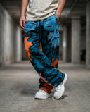 Azure Ember Wide Leg Trousers CLAZZEY
