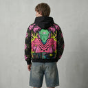 Neon Alien DJ Signature Baggy Hoodie CLAZZEY