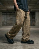 Abstract Web Wide Leg Trousers CLAZZEY