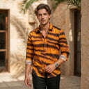 Krakatoa Amber Premium Tiger Cotton Shirt CLAZZEY