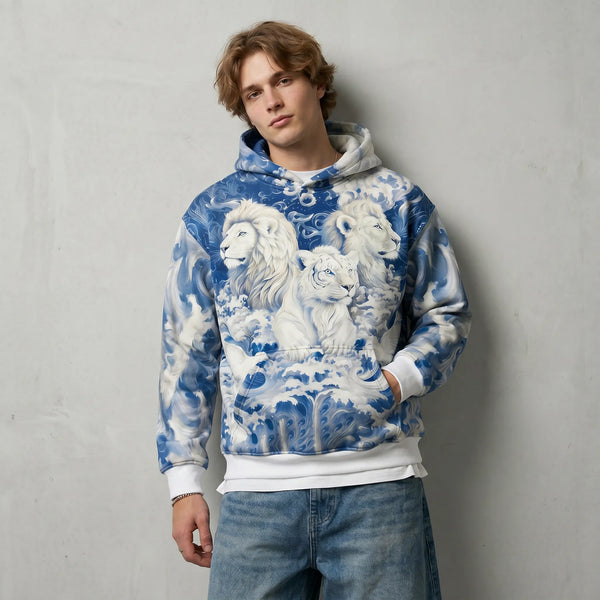 Throne of Waves Signature Baggy Hoodie