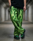 Neon Inferno Wide Leg Trousers CLAZZEY