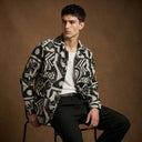 Graphic Illusion Luxury Tapestry Overshirt CLAZZEY