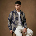 Leopard’s Lair Luxury Tapestry Overshirt CLAZZEY