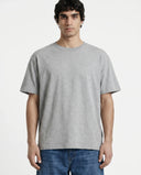 Premium Cotton Relaxed T-Shirt Grey CLAZZEY