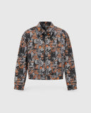 Ash Relic tapestry shacket - front packshot