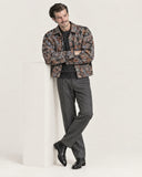Ash Relic tapestry shacket - styled look two