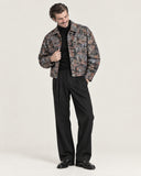 Ash Relic tapestry shacket - styled look three