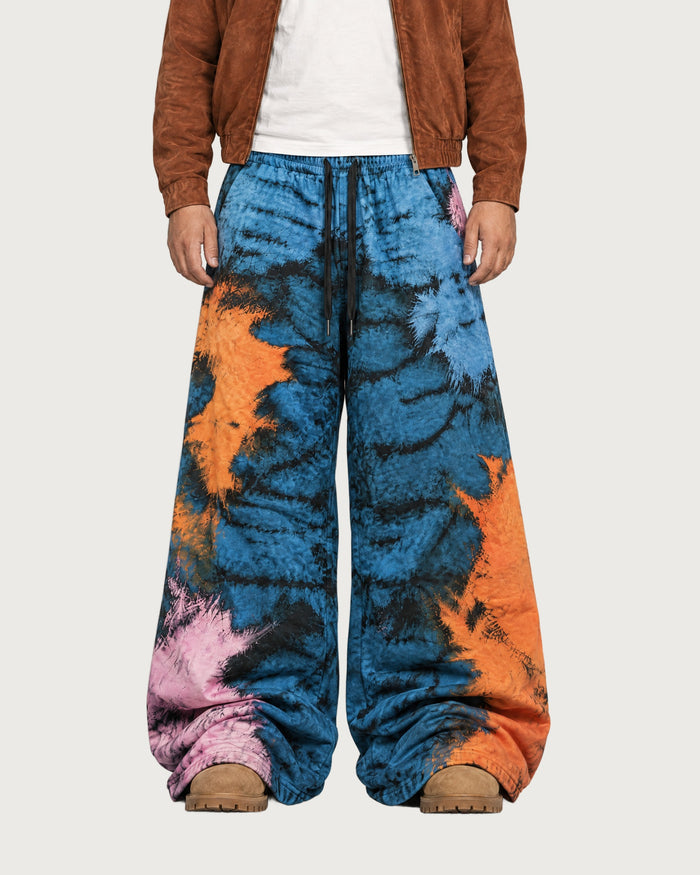 Azure Ember Wide Leg Trousers