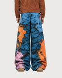 Azure Ember baggy pants – back view