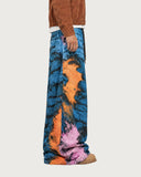 Azure Ember baggy pants – side view