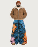 Azure Ember baggy pants – winter outfit