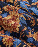 Baroque Bloom woven tapestry fabric close-up