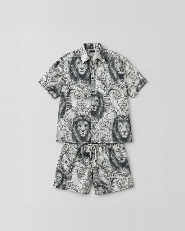 Baroque Lion Relaxed-Fit Co-ord Set