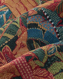 Bohemian Blaze - woven jacquard tapestry fabric close-up