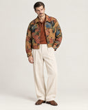 Bohemian Blaze tapestry shacket - styled look three