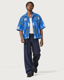 Cathedral Boxy-Fit Cuban Shirt walking shot