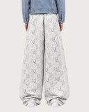 Cloud Drift baggy pants – back view