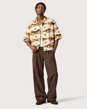 Compass Boxy-Fit Cuban Shirt front view
