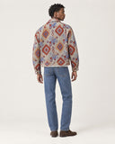 Desert Nomad tapestry shacket - back view