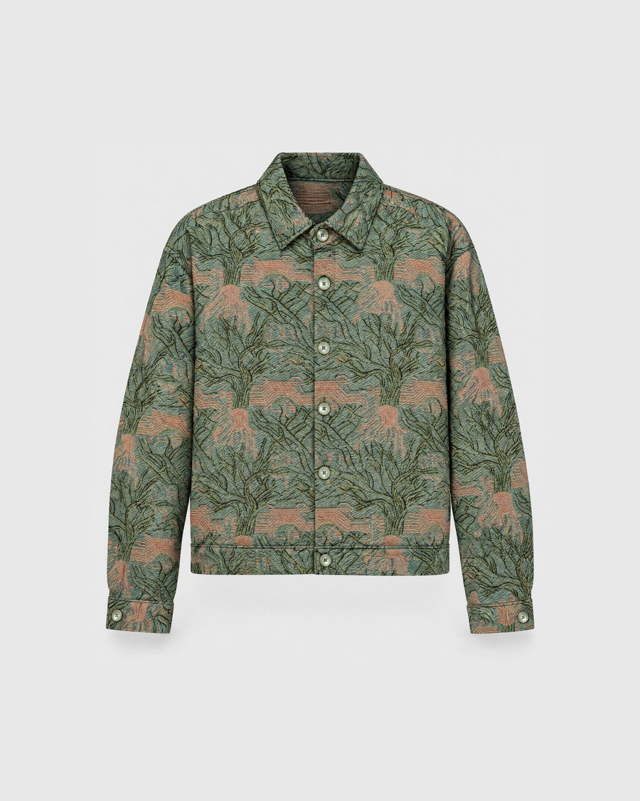 Fern Hollow Luxury Tapestry Overshirt