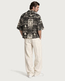 Fight Night Boxy-Fit Cuban Shirt back view