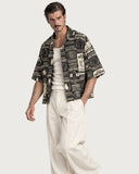 Fight Night Boxy-Fit Cuban Shirt side view