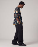Futuristic Oracle graphic relaxed tee side view