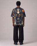 Futuristic Oracle graphic relaxed tee back view