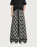 Geometric Symmetry baggy pants – summer outfit