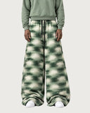 Glitch Moss baggy pants – front view