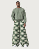 Glitch Moss baggy pants – full look on model