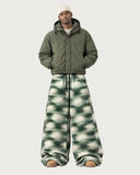 Glitch Moss baggy pants – winter outfit