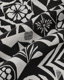 Graphic Illusion woven tapestry fabric close-up