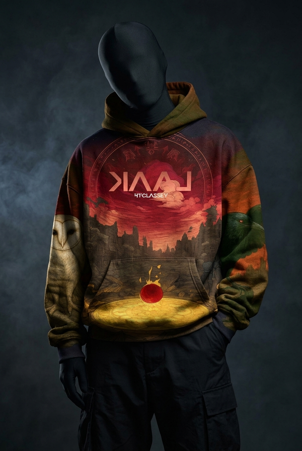 KAAL Dark Age Signature Baggy Hoodie