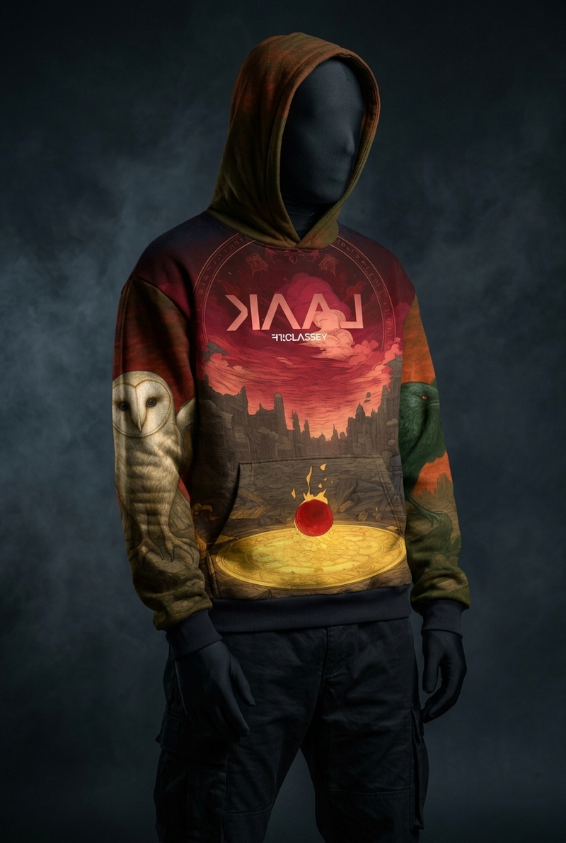 KAAL Dark Age Signature Baggy Hoodie