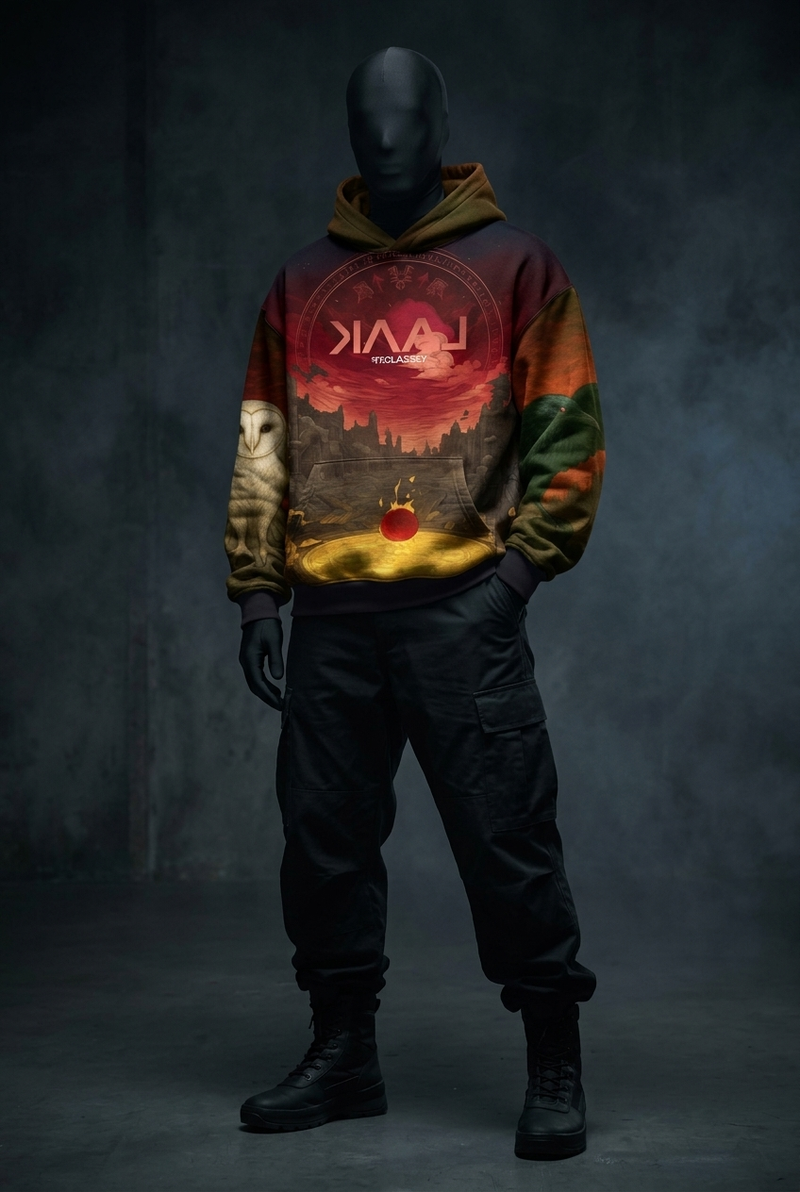 KAAL Dark Age Signature Baggy Hoodie